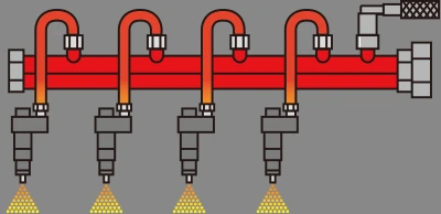 プラズマインジェクション噴射イメージ図